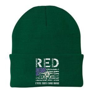 RED Friday Military S Air Force USAF US Flag Veteran Knit Cap Winter Beanie