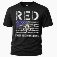 RED Friday Military S Air Force USAF US Flag Veteran Cooling Performance Crew T-Shirt