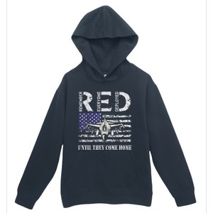 RED Friday Military S Air Force USAF US Flag Veteran Urban Pullover Hoodie