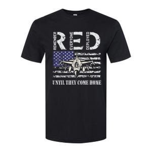 RED Friday Military S Air Force USAF US Flag Veteran Softstyle CVC T-Shirt