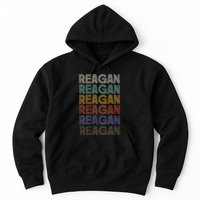 Reagan First Name Retro Vintage 90s Stylet Hoodie