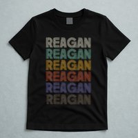 Reagan First Name Retro Vintage 90s Stylet T-Shirt