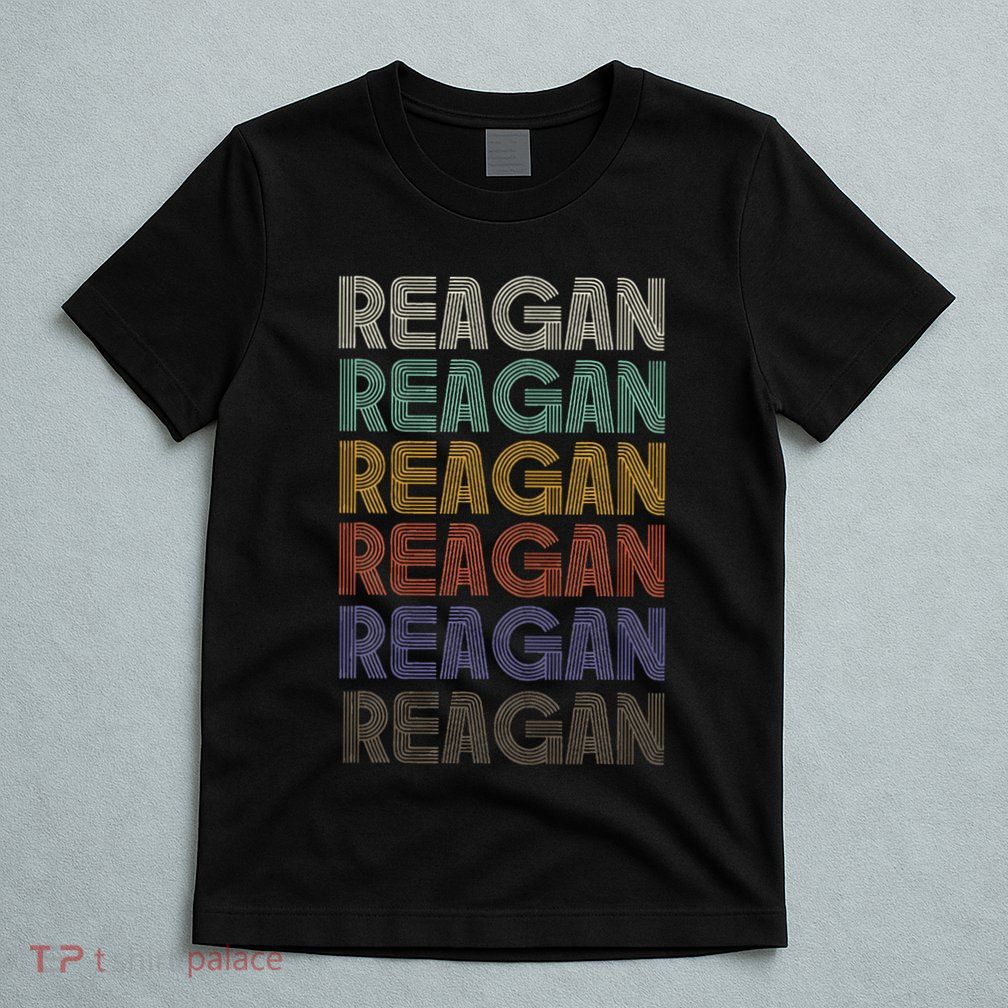 Reagan First Name Retro Vintage 90s Stylet T-Shirt