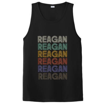 Reagan First Name Retro Vintage 90s Stylet PosiCharge Competitor Tank