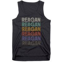 Reagan First Name Retro Vintage 90s Stylet Tank Top