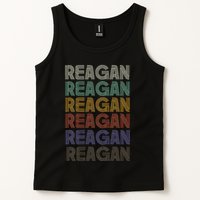 Reagan First Name Retro Vintage 90s Stylet Tank Top