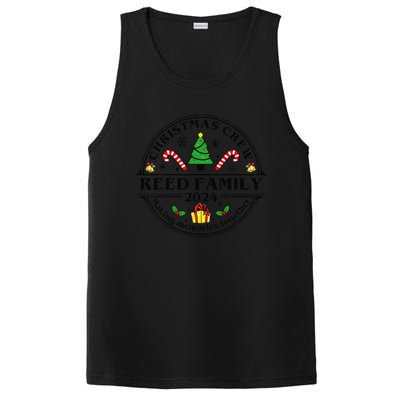 Reed Family Name Matching Christmas Crew Xmas 2024 PosiCharge Competitor Tank