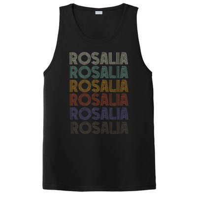 Rosalia First Name Retro Vintage 90s Stylet PosiCharge Competitor Tank