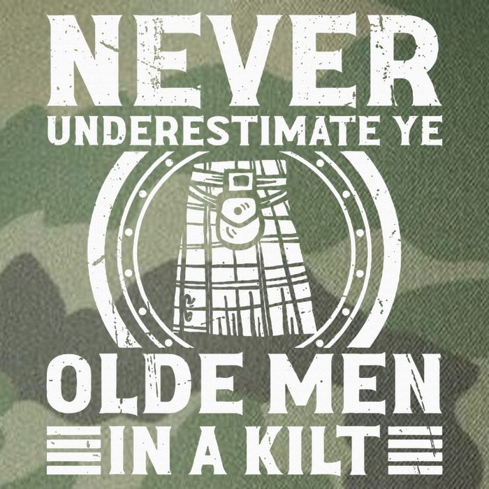 Ren Faire Never Underestimate Ye Olde In A Kilt Legacy Tie Dye Trucker Hat