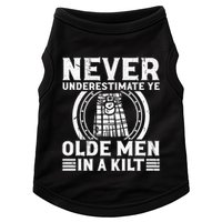 Ren Faire Never Underestimate Ye Olde In A Kilt Doggie Tank