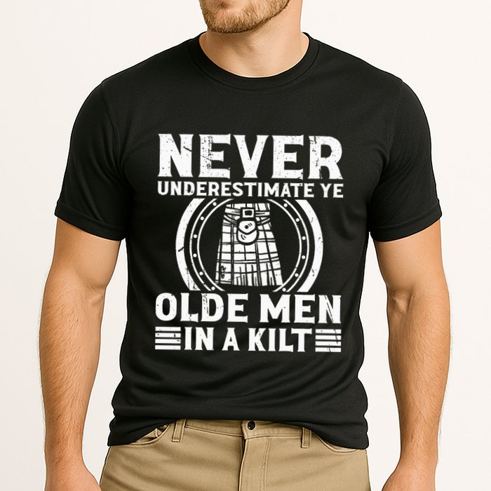 Ren Faire Never Underestimate Ye Olde In A Kilt Performance Shirt
