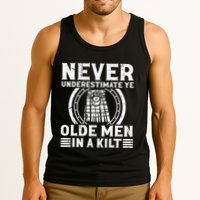 Ren Faire Never Underestimate Ye Olde In A Kilt Tank Top