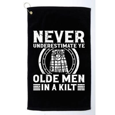 Ren Faire Never Underestimate Ye Olde In A Kilt Golf Towel