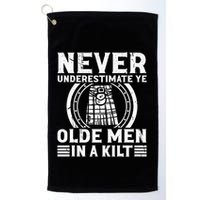 Ren Faire Never Underestimate Ye Olde In A Kilt Golf Towel