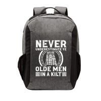 Ren Faire Never Underestimate Ye Olde In A Kilt Vector Backpack