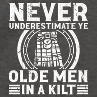 Ren Faire Never Underestimate Ye Olde In A Kilt Vector Backpack