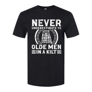 Ren Faire Never Underestimate Ye Olde In A Kilt Softstyle CVC T-Shirt