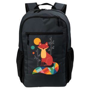 Rainbow Fox Nature Gift Daily Commute Backpack