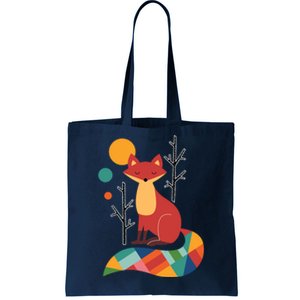 Rainbow Fox Nature Gift Tote Bag