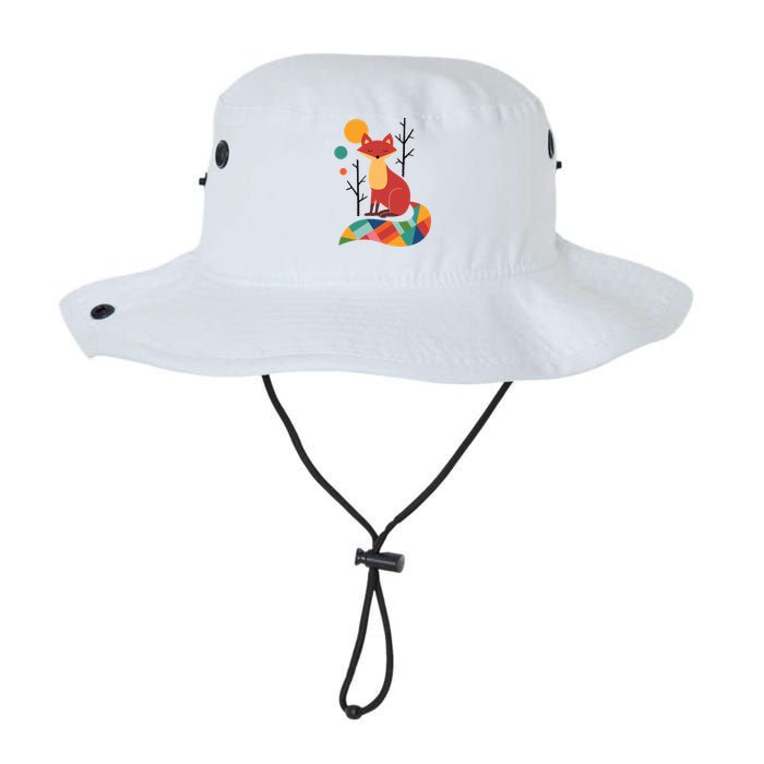 Rainbow Fox Nature Gift Legacy Cool Fit Booney Bucket Hat