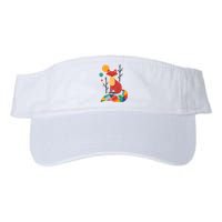 Rainbow Fox Nature Gift Valucap Bio-Washed Visor