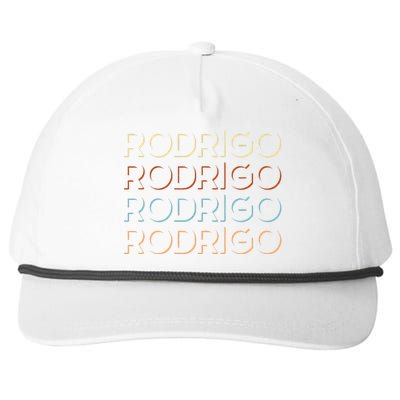 Rodrigo First Name My Personalized Named Snapback Five-Panel Rope Hat