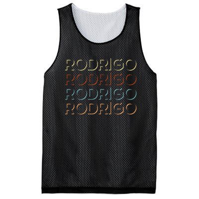 Rodrigo First Name My Personalized Named Mesh Reversible Basketball Jersey Tank