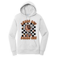 Retro Falls Out Balls Out Football Vintage Thanksgiving Gift Women's Pullover Hoodie