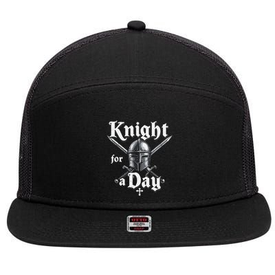 Renaissance Fair Outfit Medieval Ren Faire Festival Armor 7 Panel Mesh Trucker Snapback Hat