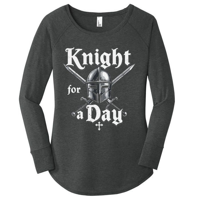 Renaissance Fair Outfit Medieval Ren Faire Festival Armor Women's Perfect Tri Tunic Long Sleeve Shirt