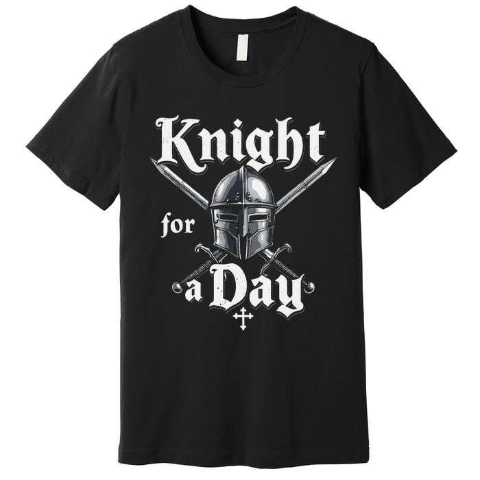 Renaissance Fair Outfit Medieval Ren Faire Festival Armor Premium T-Shirt