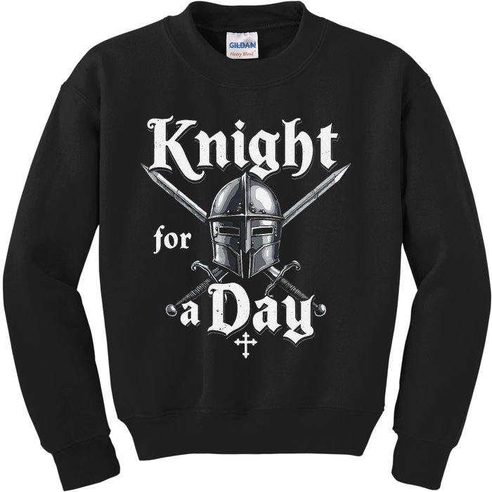 Renaissance Fair Outfit Medieval Ren Faire Festival Armor Kids Sweatshirt