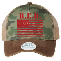 R.E.D. Friday | On Fridays We Wear Red | Remember Everyone Deployed Legacy Tie Dye Trucker Hat