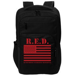 R.E.D. Friday | On Fridays We Wear Red | Remember Everyone Deployed Impact Tech Backpack