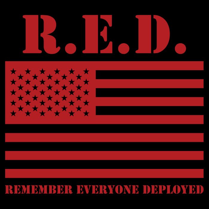 R.E.D. Friday | On Fridays We Wear Red | Remember Everyone Deployed Impact Tech Backpack
