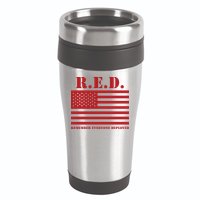 R.E.D. Friday | On Fridays We Wear Red | Remember Everyone Deployed 16oz Travel Tumbler