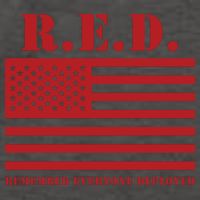 R.E.D. Friday | On Fridays We Wear Red | Remember Everyone Deployed Vector Backpack
