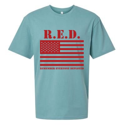 R.E.D. Friday | On Fridays We Wear Red | Remember Everyone Deployed Sueded Cloud Jersey T-Shirt