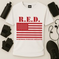 R.E.D. Friday | On Fridays We Wear Red | Remember Everyone Deployed Performance Shirt