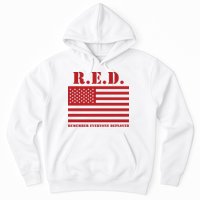 R.E.D. Friday | On Fridays We Wear Red | Remember Everyone Deployed Hoodie