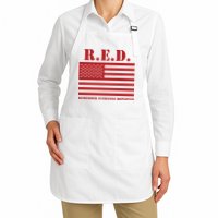 R.E.D. Friday | On Fridays We Wear Red | Remember Everyone Deployed Apron