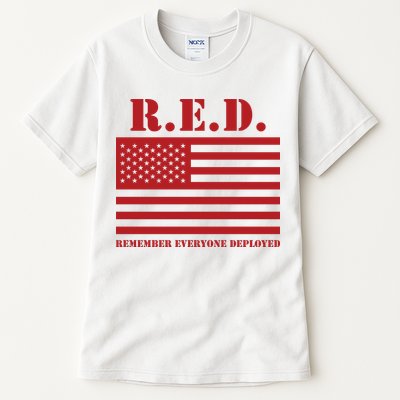 R.E.D. Friday | On Fridays We Wear Red | Remember Everyone Deployed Tall T-Shirt