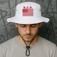 R.E.D. Friday | On Fridays We Wear Red | Remember Everyone Deployed Bucket Hat