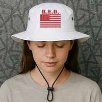 R.E.D. Friday | On Fridays We Wear Red | Remember Everyone Deployed Bucket Hat