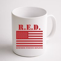 R.E.D. Friday | On Fridays We Wear Red | Remember Everyone Deployed Mug