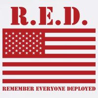 R.E.D. Friday | On Fridays We Wear Red | Remember Everyone Deployed Flatbill Hat