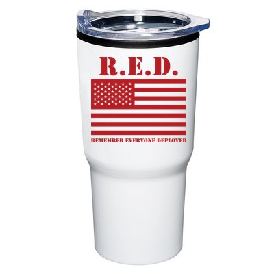 R.E.D. Friday | On Fridays We Wear Red | Remember Everyone Deployed Tumbler