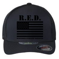 R.E.D. Friday | On Fridays We Wear Red | Remember Everyone Deployed Flexfit Unipanel Trucker Cap