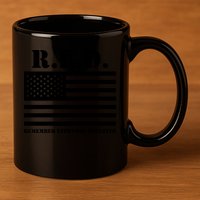 R.E.D. Friday | On Fridays We Wear Red | Remember Everyone Deployed 11oz C Handle Ceramic Mug