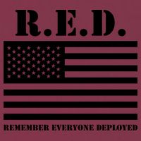 R.E.D. Friday | On Fridays We Wear Red | Remember Everyone Deployed 16oz Travel Tumbler